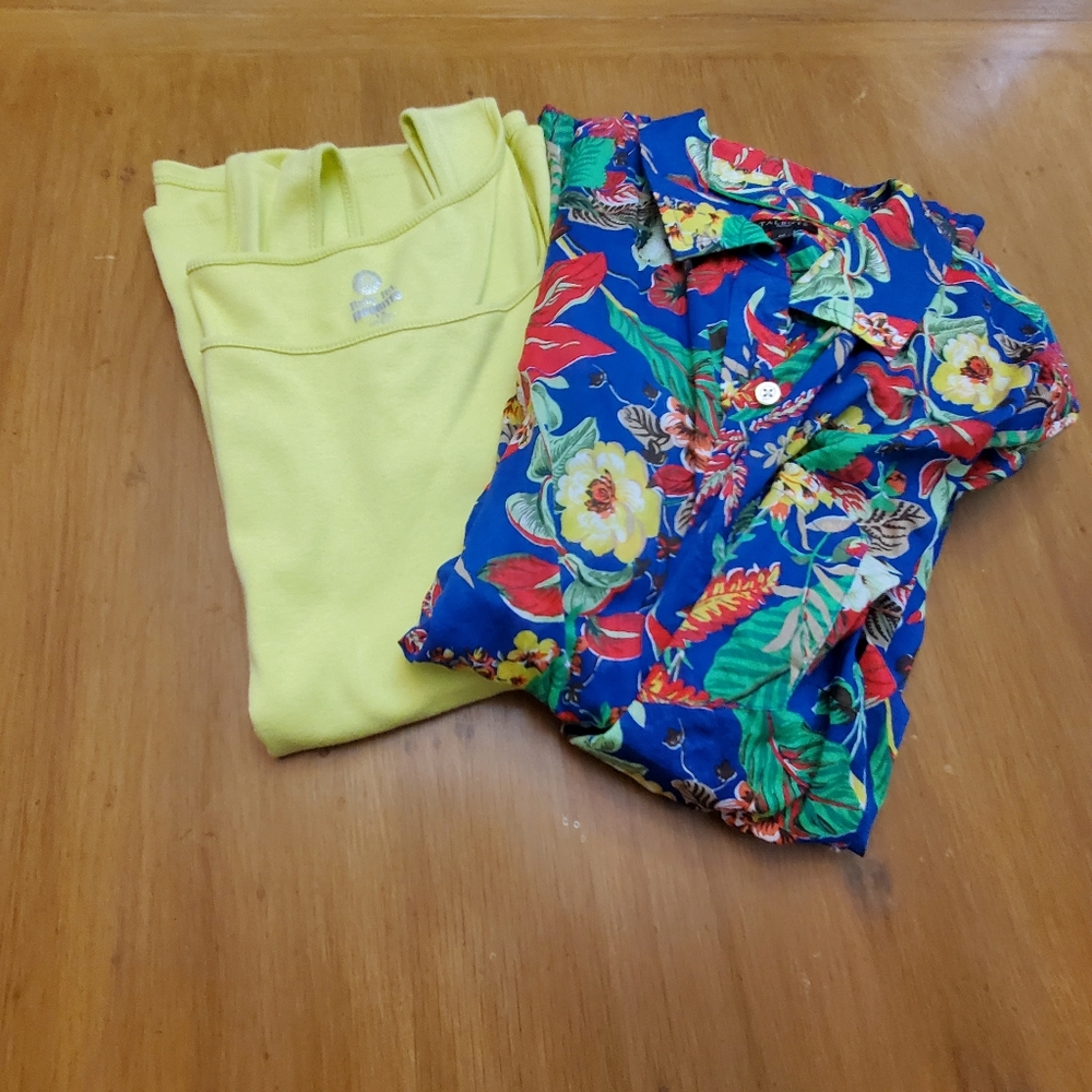 Women's Long Sleeve Top with matching t-shirt